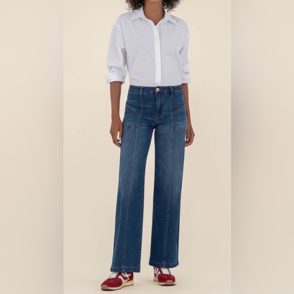 Kut from the Kloth Dark Blue Flare Jeans